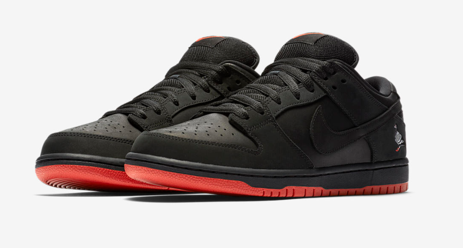 TENIS NIKE DUNK LOW SB BLACK RED