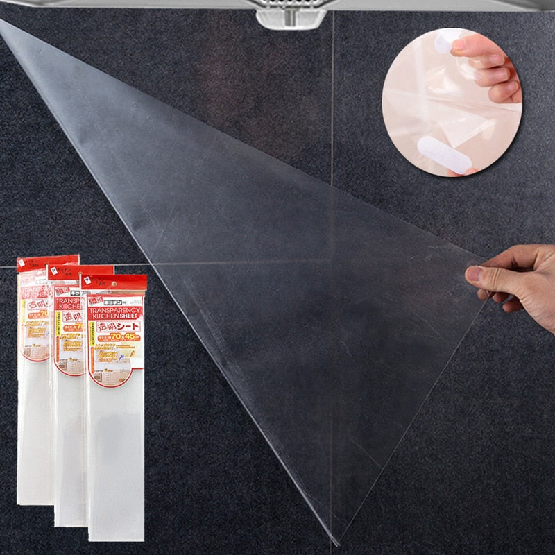Película Anti-Gordura para Cozinha CleanKitchen® - Transparente - Compre 3 Leve 5