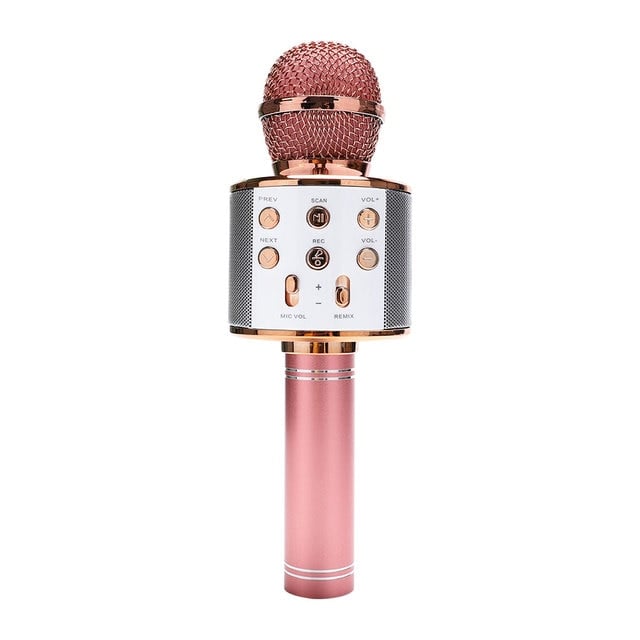 Microfone Karaokê TheVoice® Bluetooth Sem Fio Recarregável