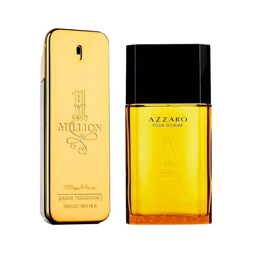 [Compre 1 Leve 2] 1 Million + Azzaro Pour Homme - 100ml cada - Perfumes Masculinos