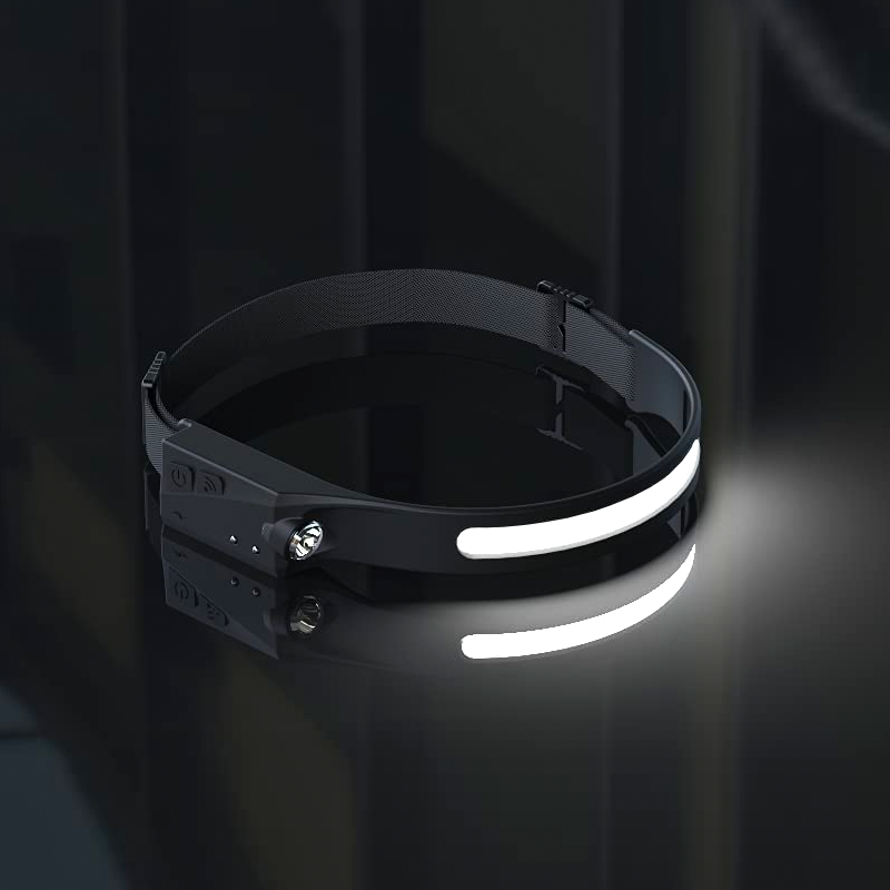 Lanterna de Cabeça HeadLED® 230° - Recarregável com LED Alta Luminosidade