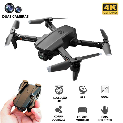 Mini Drone - Câmera 4K 1080P HD - WiFi