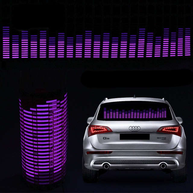 Equalizador Ritmico LED NEON - Um Show de Luzes no seu carro