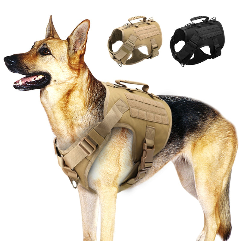Peitoral Tático Militar para Cães