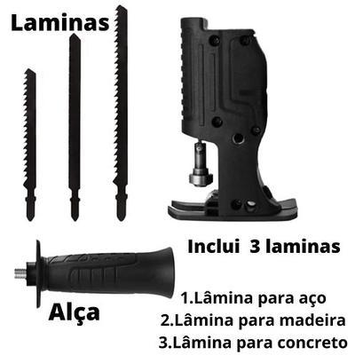 Adaptador FURASERRA Para Furadeira - Wood Cutter