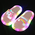 Chinelo de Unicórnio - Unicorn Led Slippers