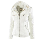 Jaqueta Feminina de Couro - Stylish Woman