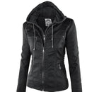 Jaqueta Feminina de Couro - Stylish Woman