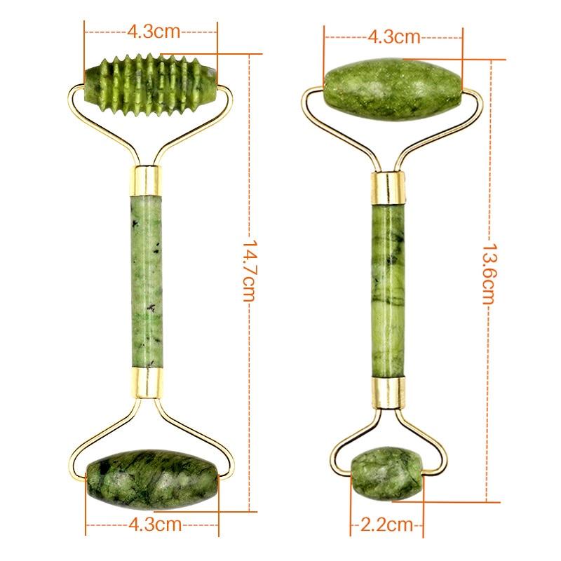 Massageador de Rosto Para Relaxamento - Jade Stone Massager