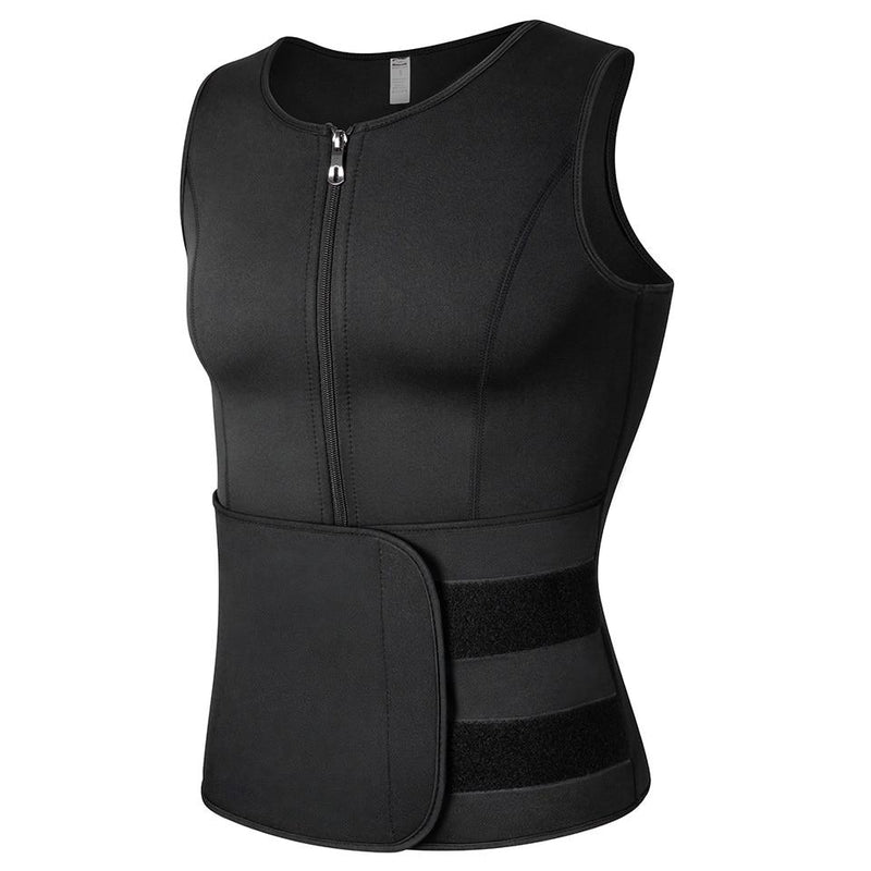 Modeladora de Corpo Masculina - Waist Trainer Sweat Vest