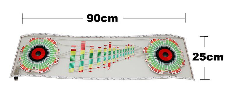 Equalizador Ritmico LED NEON - Um Show de Luzes no seu carro