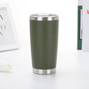 Copo Térmico 500ml com tampa - Aço Inox